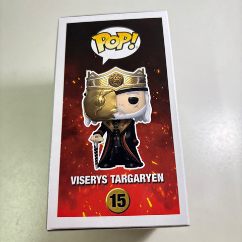 Viserys Targaryen with Mask - House of The Dragon Funko Pop Vinyl Figure (11.4 Cm L × 8.9 Cm W × 15.9 Cm H)