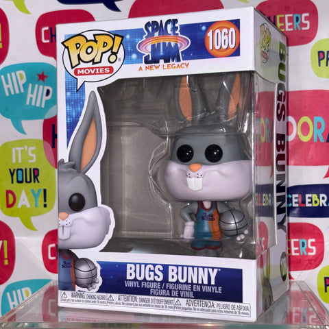 BOX DAMAGE VIEW PHOTOS Bugs Bunny - Looney Tunes Space Jam Funko Pop 1060 Vinyl Figure