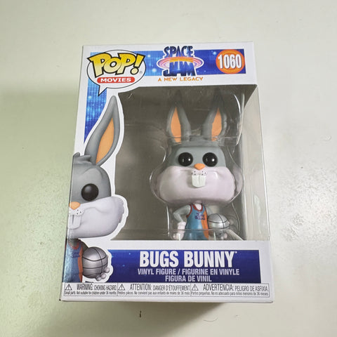 BOX DAMAGE VIEW PHOTOS Bugs Bunny - Looney Tunes Space Jam Funko Pop 1060 Vinyl Figure