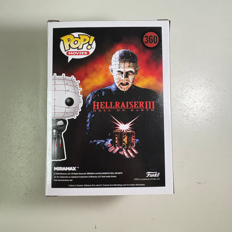 Hellraiser III - Pinhead Funko Pop 360 Hot Topic Glow