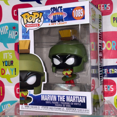 BOX DAMAGE VIEW PHOTOS Marvin the Martian - Looney Tunes Space Jam Funko Pop 1085 Vinyl Figure