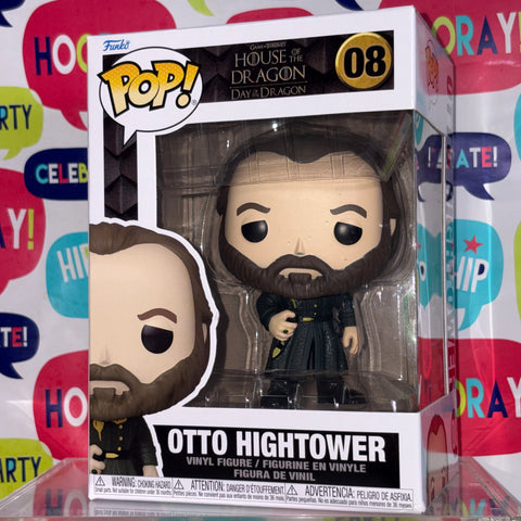 Otto hightower - House of The Dragon Funko Pop 08 Vinyl Figure (11.4 Cm L × 8.9 Cm W × 15.9 Cm H)