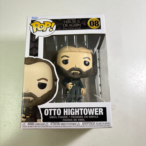 Otto hightower - House of The Dragon Funko Pop 08 Vinyl Figure (11.4 Cm L × 8.9 Cm W × 15.9 Cm H)