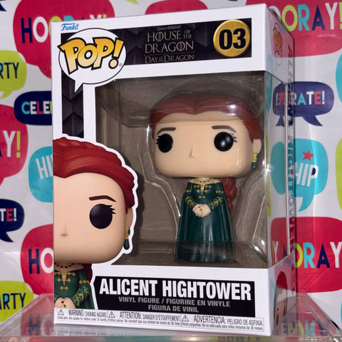 Alicent Hightower - House of The Dragon Funko Pop 03 Vinyl Figure (11.4 Cm L × 8.9 Cm W × 15.9 Cm H)