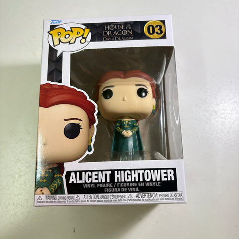 Alicent Hightower - House of The Dragon Funko Pop 03 Vinyl Figure (11.4 Cm L × 8.9 Cm W × 15.9 Cm H)