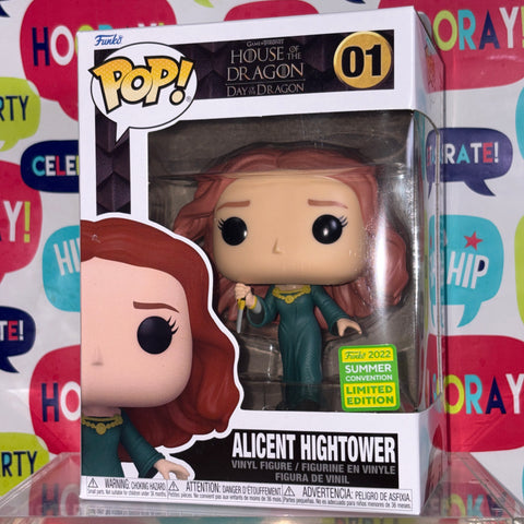 Alicent Hightower - House of The Dragon Funko Pop 01 Vinyl Figure (11.4 Cm L × 8.9 Cm W × 15.9 Cm H)