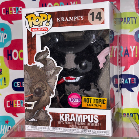 Krampus (Flocked) - Funko Pop 14 Hot Topic Exclusive