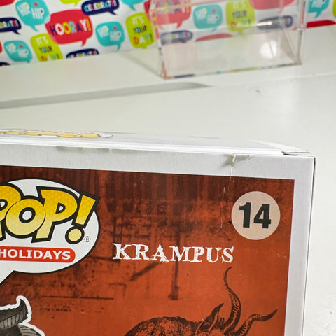 Krampus (Flocked) - Funko Pop 14 Hot Topic Exclusive