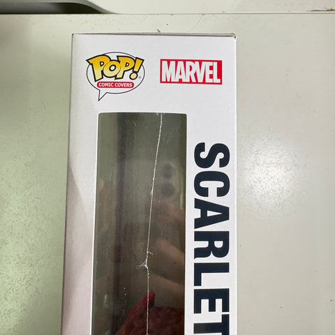 BOX FLAWS VIEW PHOTOS Scarlet Witch - Marvel Comic Cover Funko Pop Exclusive