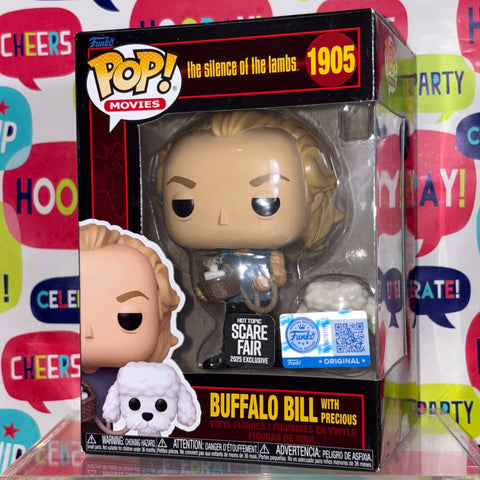 The Silence of The Lambs - Buffalo Bill with Precious Funko Pop 1905 Hot Topic Scare Fair Exclusive