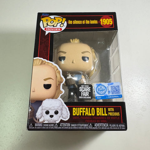 The Silence of The Lambs - Buffalo Bill with Precious Funko Pop 1905 Hot Topic Scare Fair Exclusive