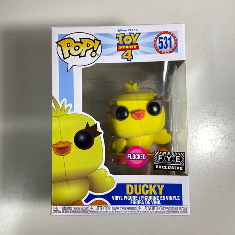 Toy Story - Ducky (Flocked) Disney Funko Pop 531 FYE Exclusive