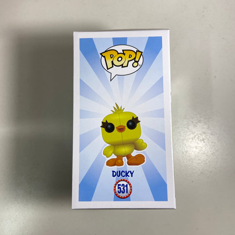 Toy Story - Ducky (Flocked) Disney Funko Pop 531 FYE Exclusive