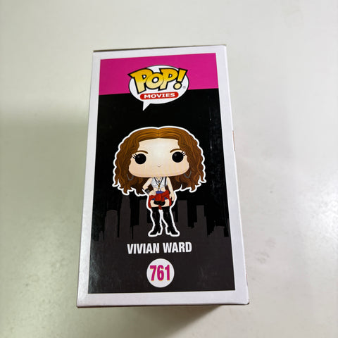 BOX FLAWS VIEW PHOTOS Vivian Ward - Pretty Woman Funko Pop 761 Vinyl Figure (11.4 Cm L × 8.9 Cm W × 15.9 Cm H)