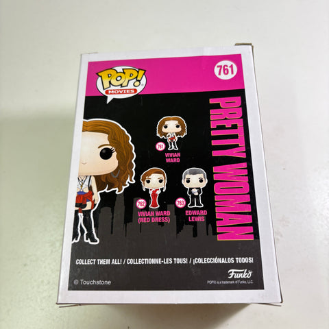 BOX FLAWS VIEW PHOTOS Vivian Ward - Pretty Woman Funko Pop 761 Vinyl Figure (11.4 Cm L × 8.9 Cm W × 15.9 Cm H)