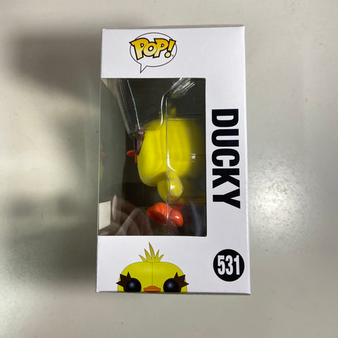 Toy Story - Ducky (Flocked) Disney Funko Pop 531 FYE Exclusive