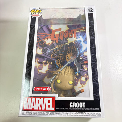 BOX FLAWS VIEW PHOTOS Groot - Marvel Comic Cover Funko Pop 12