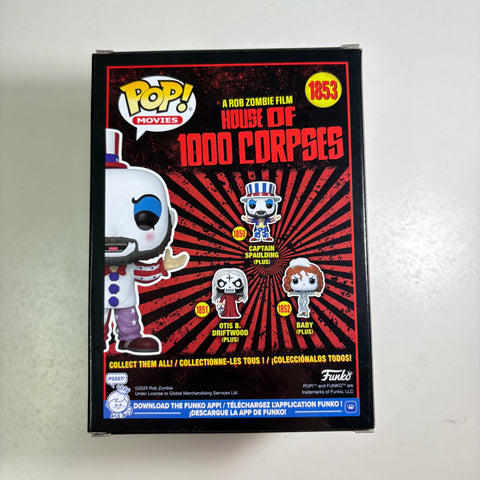 House of 1000 Corpses - Captain Spaulding Funko Pop 1853 Hot Topic Exclusive Scare Fair LE 9500