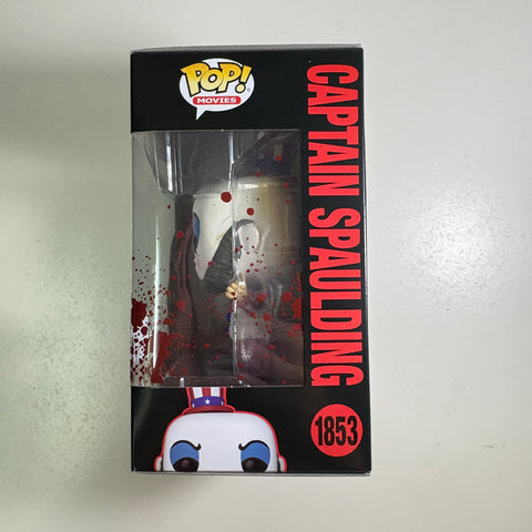 House of 1000 Corpses - Captain Spaulding Funko Pop 1853 Hot Topic Exclusive Scare Fair LE 9500