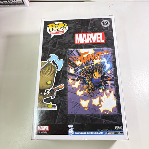 BOX FLAWS VIEW PHOTOS Groot - Marvel Comic Cover Funko Pop 12