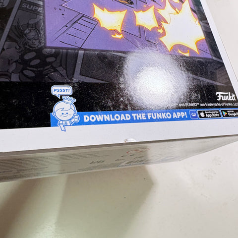 BOX FLAWS VIEW PHOTOS Groot - Marvel Comic Cover Funko Pop 12