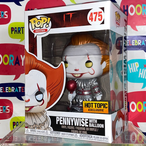 IT - Pennywise (Metallic) Funko Pop 475 Hot Topic Exclusive