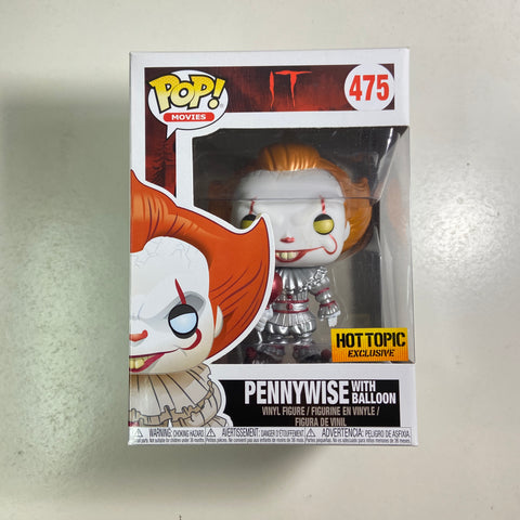 IT - Pennywise (Metallic) Funko Pop 475 Hot Topic Exclusive