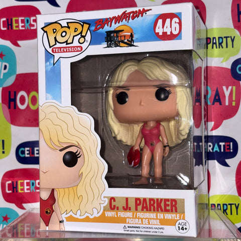 CJ Parker - Baywatch Funko Pop 446 Vinyl Figure (11.4 Cm L × 8.9 Cm W × 15.9 Cm H)