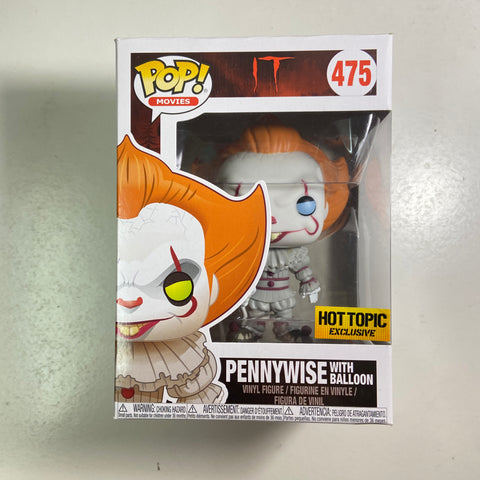 IT - Pennywise (Non-metallic) Funko Pop 475 Hot Topic Exclusive