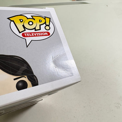 BOX FLAWS VIEW PHOTOS Captain Apollo - Battlestar Galactica Funko Pop 228 Vinyl Figure (11.4 Cm L × 8.9 Cm W × 15.9 Cm H)