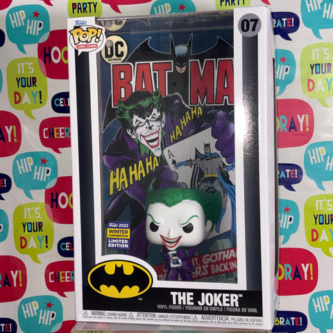 The joker - DC Comic Cover Funko Pop 07 Exclusive