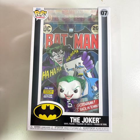 The joker - DC Comic Cover Funko Pop 07 Exclusive