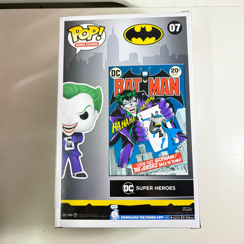 The joker - DC Comic Cover Funko Pop 07 Exclusive