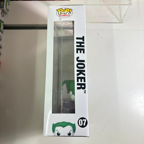 The joker - DC Comic Cover Funko Pop 07 Exclusive