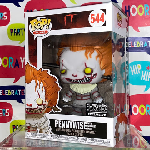 IT - Pennywise (with Wrought Iron) Funko Pop 544 FYE Exclusive