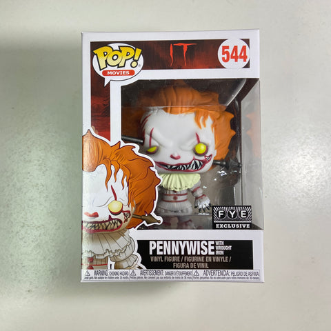 IT - Pennywise (with Wrought Iron) Funko Pop 544 FYE Exclusive