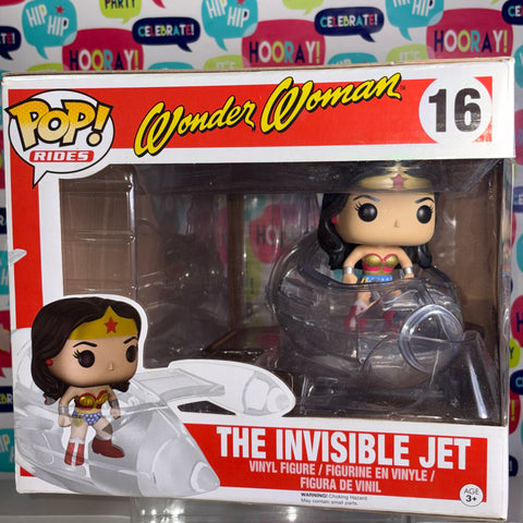 BOX FLAWS VIEW PHOTOS Wonder Woman Invisible Jet - DC Funko Pop 16