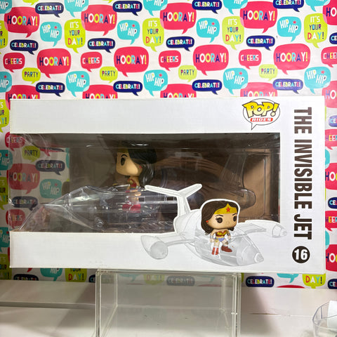 BOX FLAWS VIEW PHOTOS Wonder Woman Invisible Jet - DC Funko Pop 16