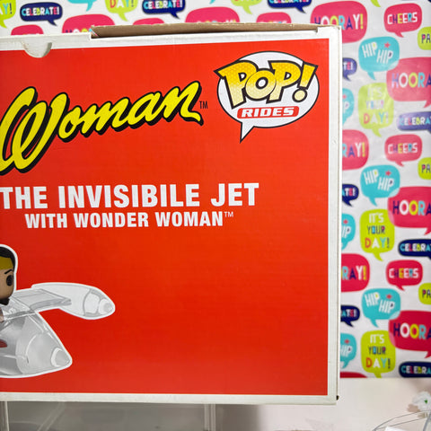BOX FLAWS VIEW PHOTOS Wonder Woman Invisible Jet - DC Funko Pop 16