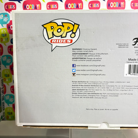 BOX FLAWS VIEW PHOTOS Wonder Woman Invisible Jet - DC Funko Pop 16