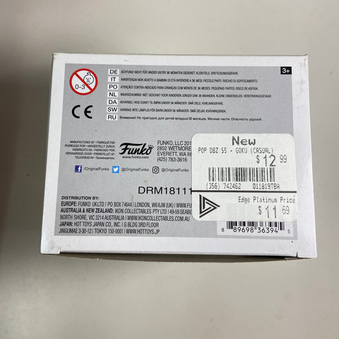 Dragon Ball Z - Goku (Super Saiyan) Funko Pop 527