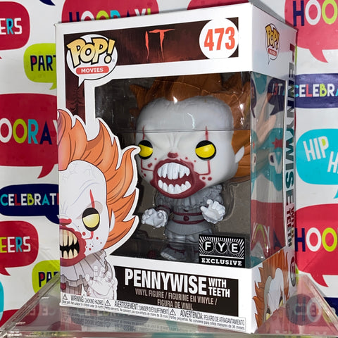 IT - Pennywise (with Teeth) Funko Pop 473 FYE Exclusive