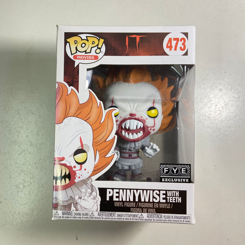 IT - Pennywise (with Teeth) Funko Pop 473 FYE Exclusive