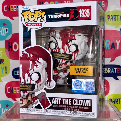 Terrifier 3 - Art The Clown Funko Pop 1935 Hot Topic Exclusive