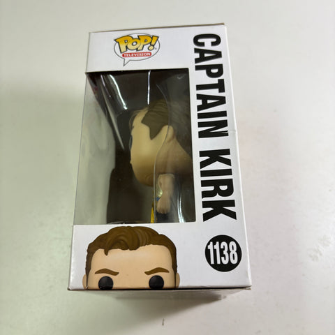 BOX FLAWS VIEW PHOTOS Captain Kirk - Star Trek Funko Pop 1138 Vinyl Figure (11.4 Cm L × 8.9 Cm W × 15.9 Cm H)