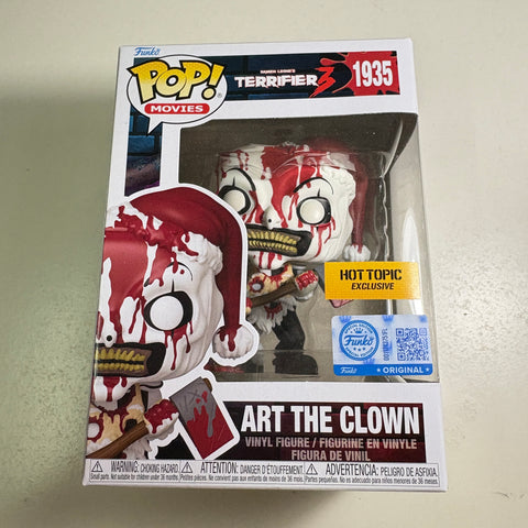 Terrifier 3 - Art The Clown Funko Pop 1935 Hot Topic Exclusive