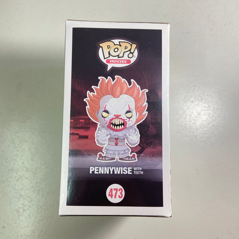 IT - Pennywise (with Teeth) Funko Pop 473 FYE Exclusive