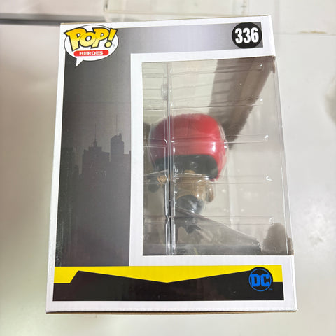 BOX FLAWS VIEW PHOTOS Red Hood vs Deathstrike - DC Funko Pop 336 Exclusive