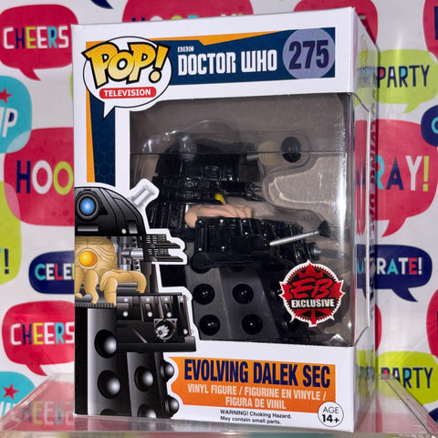 Evolving Dalek Sec - Doctor Who Funko Pop 275 Vinyl Figure (11.4 Cm L × 8.9 Cm W × 15.9 Cm H)