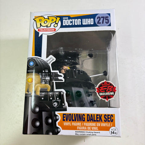 Evolving Dalek Sec - Doctor Who Funko Pop 275 Vinyl Figure (11.4 Cm L × 8.9 Cm W × 15.9 Cm H)